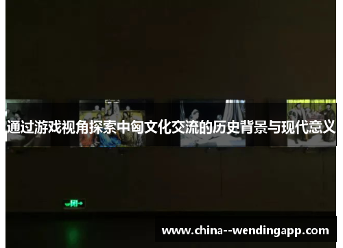 通过游戏视角探索中匈文化交流的历史背景与现代意义